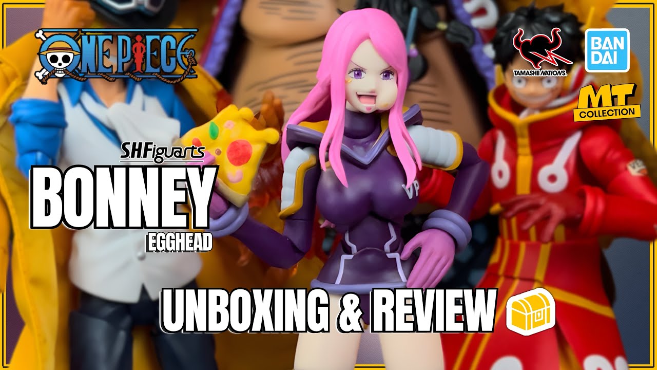 Jewelry Bonney Egghead SH Figuarts One Piece Bandai | Unboxing & Review BR 