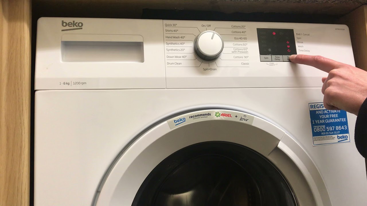 Beko WTK62051W: Engineer Test Program