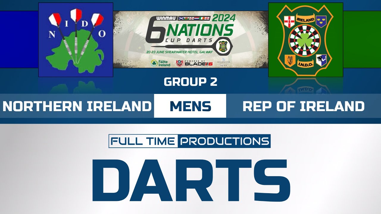 Winmau 6 Nations Cup 2024 - Men's - Northern Ireland vs Republic of Ireland