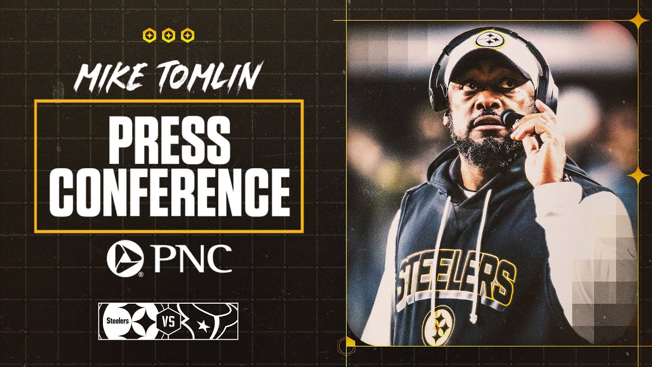 Coach Tomlin Press Conference (Wild Card vs Houston Texans) | Pittsburgh Steelers