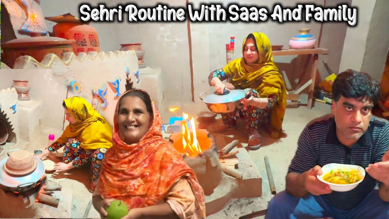 Special Sehri with Saas Maa Kiya Kiya Bana Diya Khush Ho Gai 