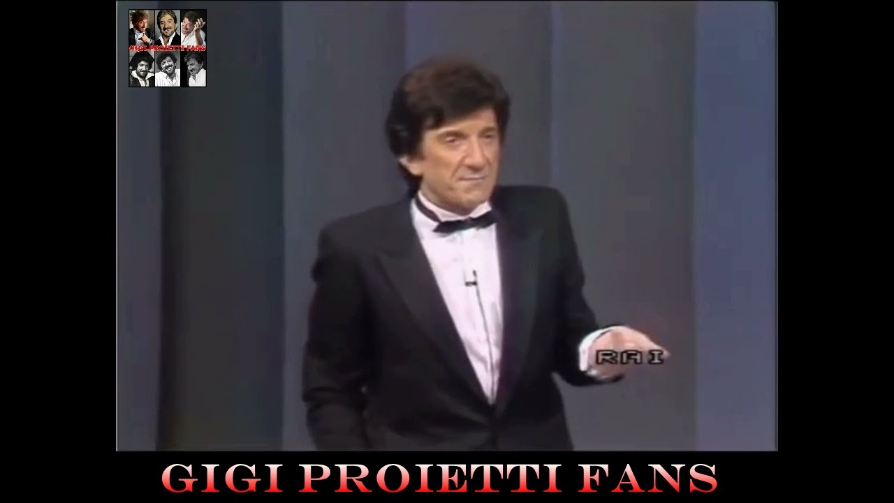 Gigi Proietti - Il men&ugrave; di Gaetanaccio (Fantastico 6 1985)