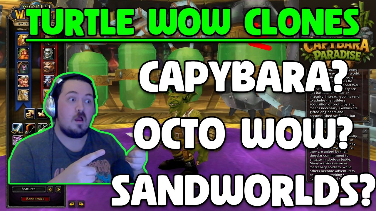 Turtle WoW Clones - Capybara vs OctoWoW vs Sandworlds (Explained)