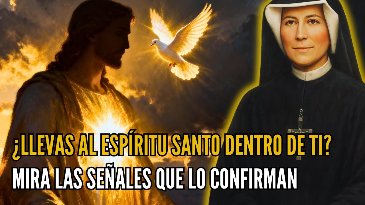 Santa Faustina revela: 6 señales de que el Espíritu Santo habita en ti.