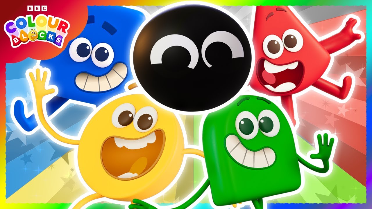 Olympic Colours: Celebrating Sports with Colourblocks! | Kids Learn Colours