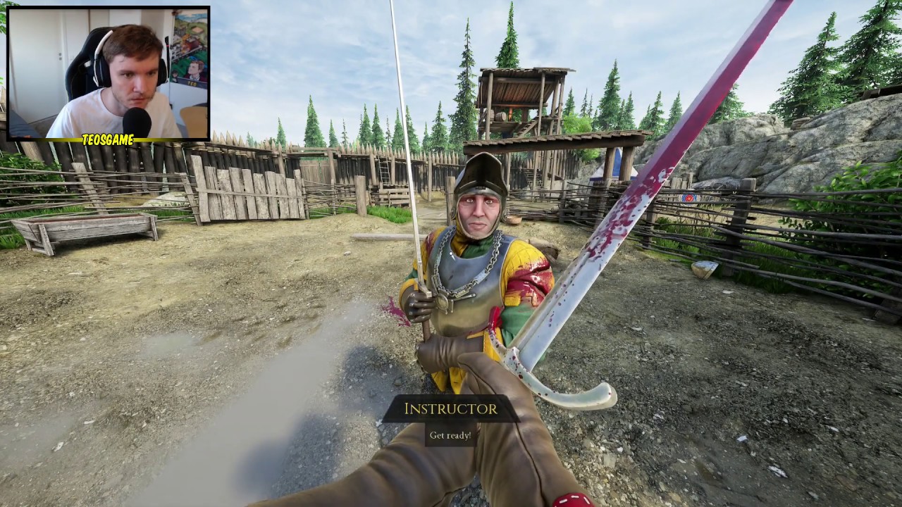 Teo tries MORDHAU with Sammy