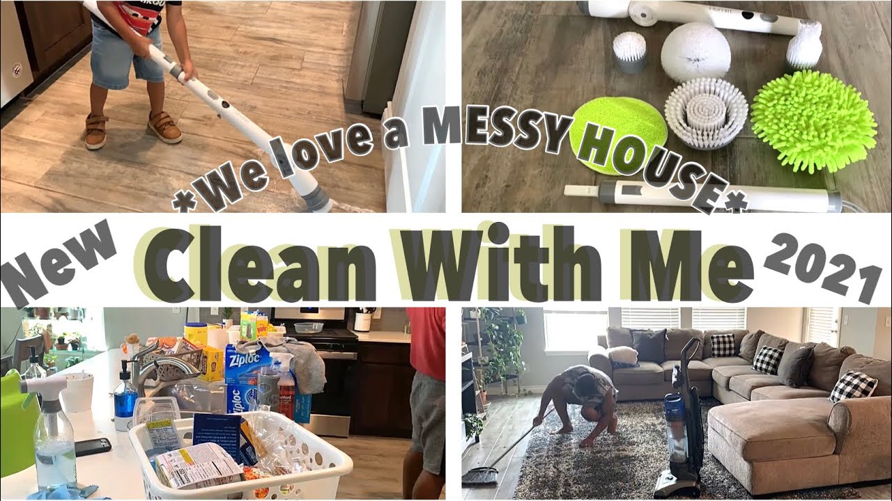 2021 MESSY CLEAN WITH ME|Speed Cleaning Video|Best Cleaning Tool Sneak Peak|Actual Mess #selmarivera