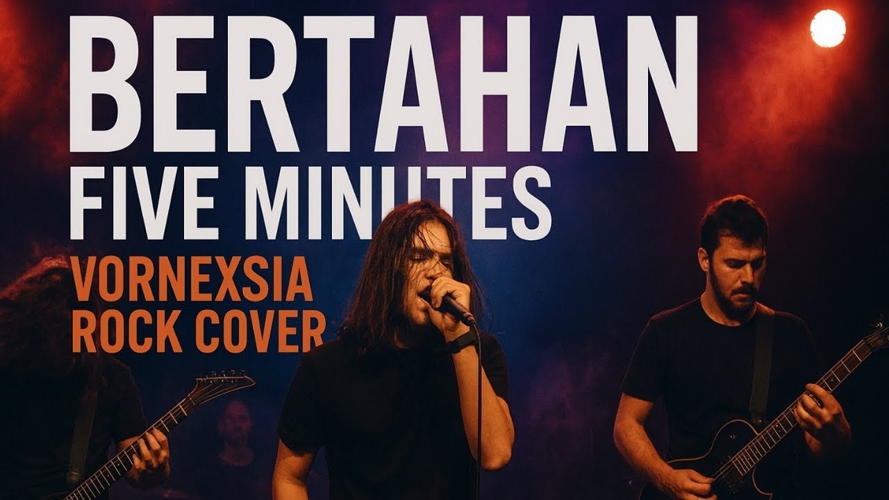 BERTAHAN – FIVE MINUTES | ROCK VERSION COVER by VORNEXSIA | Versi Paling Kuat & Menggetarkan Hati