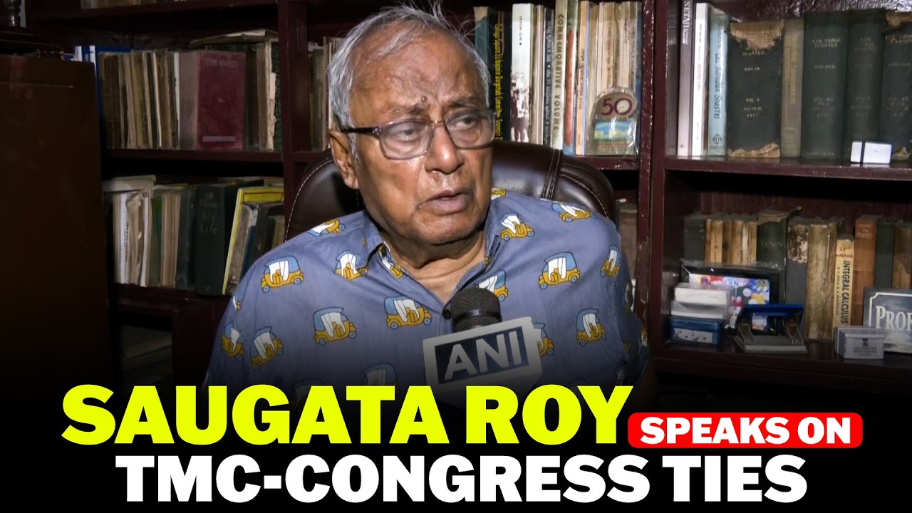 &lsquo;Merge होगा या alliance&hellip;&rsquo; TMC's Saugata Roy Hints at Closer Ties with Congress | TMC rift |Bengal