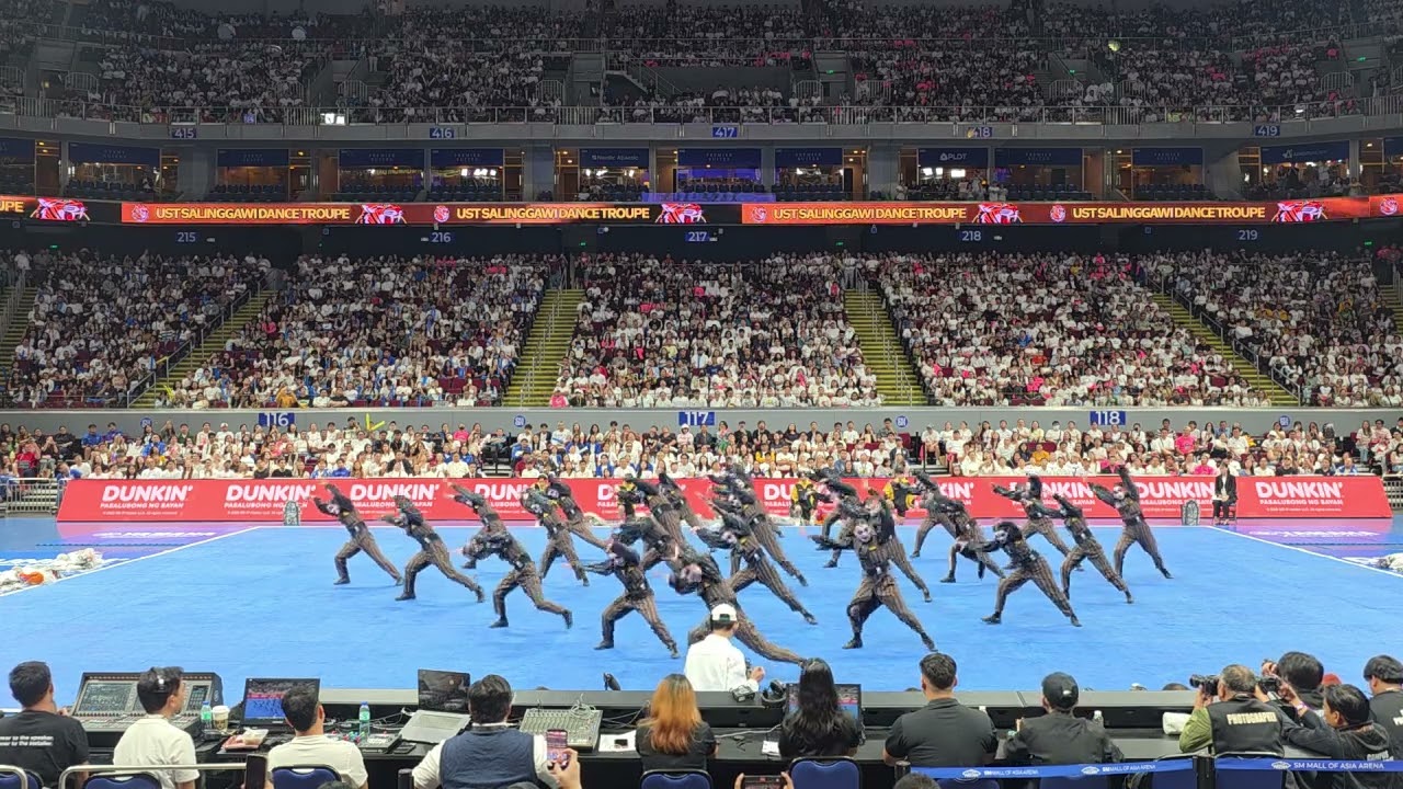 UST Salinggawi Dance Troupe - UAAP CDC 2025 (Lower Box View) #UAAPCDC2025