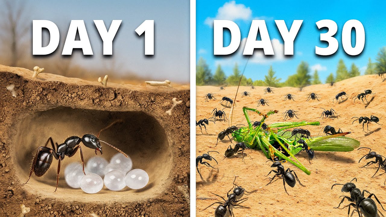 Simulating an Ant Colony For 30 Days