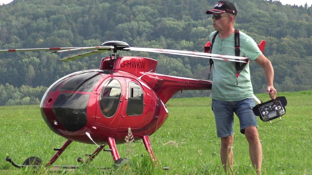 Unbelievable RC Cockpit Huge Hughes 500E we call it 