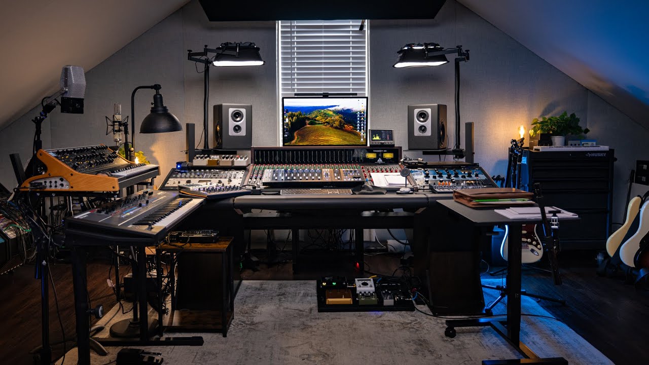 EPIC Home Studio Setup 2024 | Andrew Masters (тур по студии)