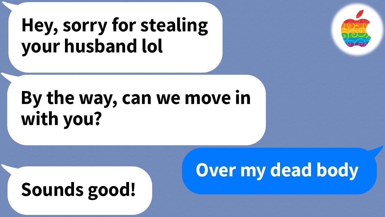 【Apple】 My sister ran off with my husband, and now they want to move in with me?