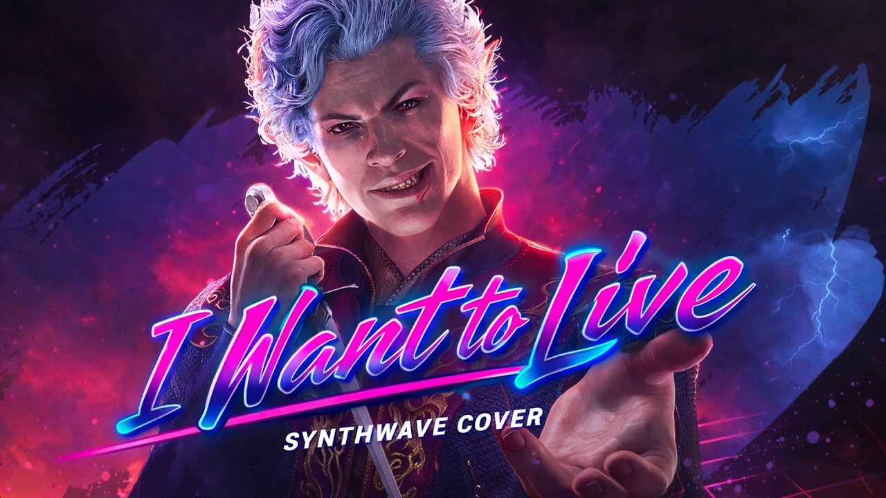 Baldur's Gate III - I Want to Live (Synthwave cover)