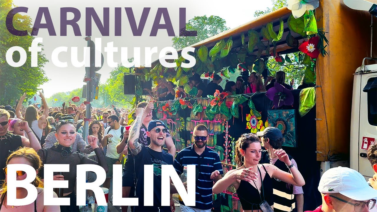 Carnival of Cultures 2023 – BERLIN, Germany [4K live] 🇩🇪 Techno Platform