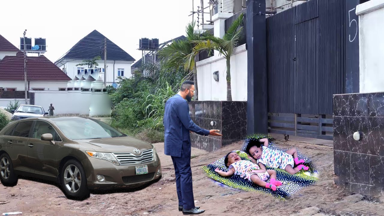 I Picked Twin Abandoned Babies In Front Of My Gate not knowing it's a gift from God to me.