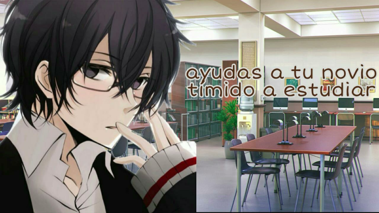 Ayudas a tu novio tímido a estudiar ~ASMR/Roleplay(para chicas)