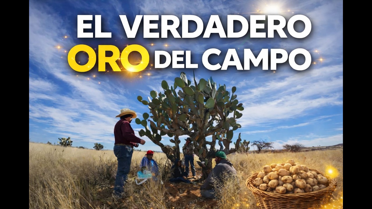 Así Extraen las Misteriosas Papas de Campo en Zacatecas