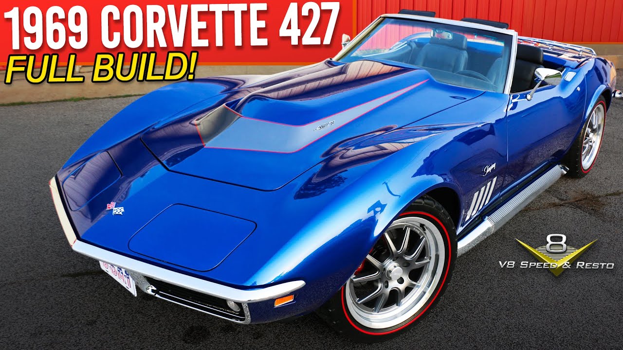 🏁 1969 Corvette 427 Restor Mod: сборка Corvette C3 мечты на скорости V8 и реставрация в мастерской