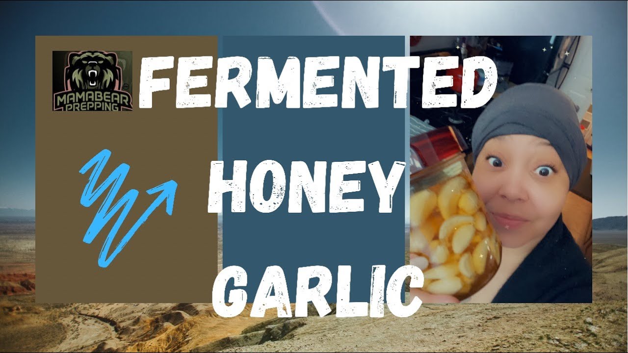 HOW TO MAKE FERMENTED HONEY GARLIC - IMMUNE SYSTEM BOOSTER