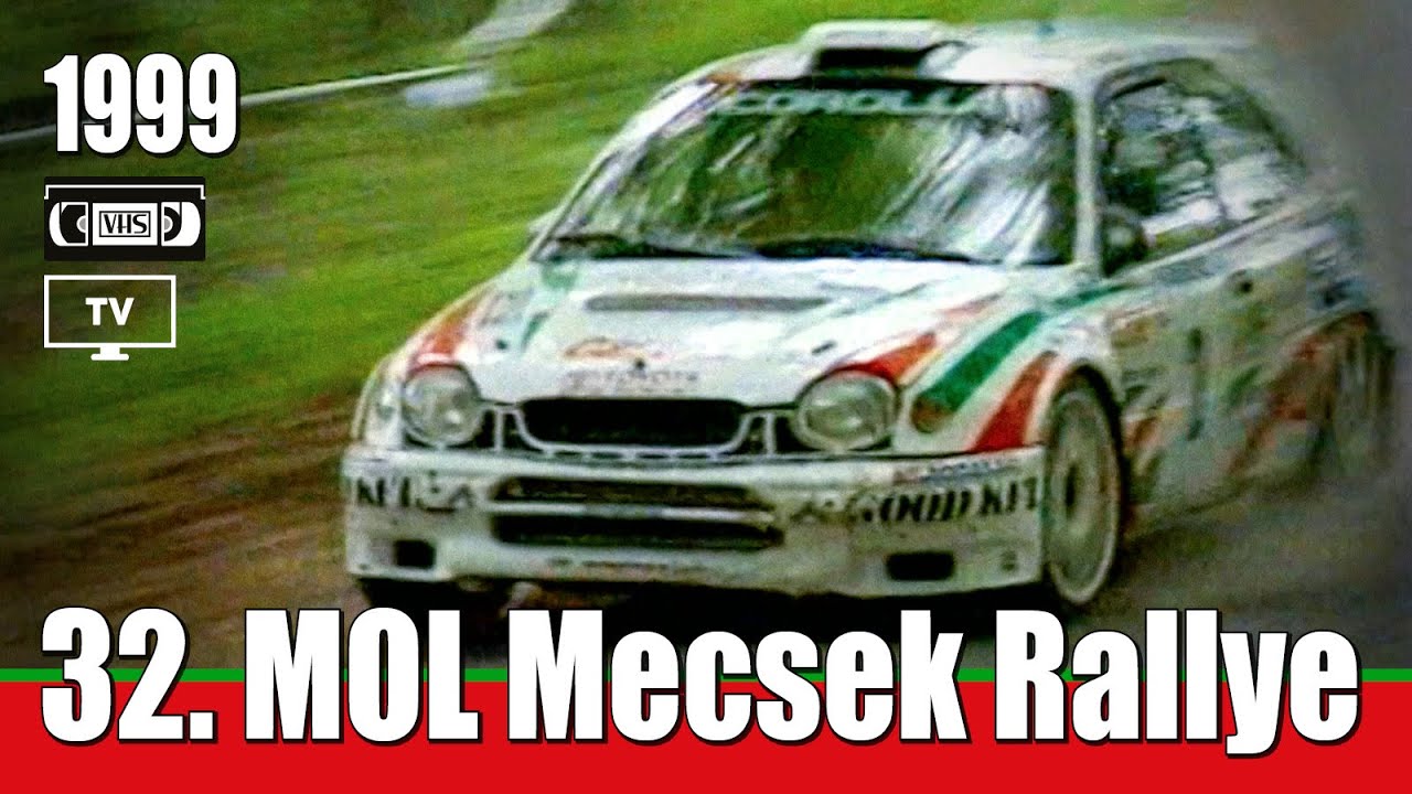 32. MOL Mecsek Rallye 1999 RTL   -  RallyeShop.hu