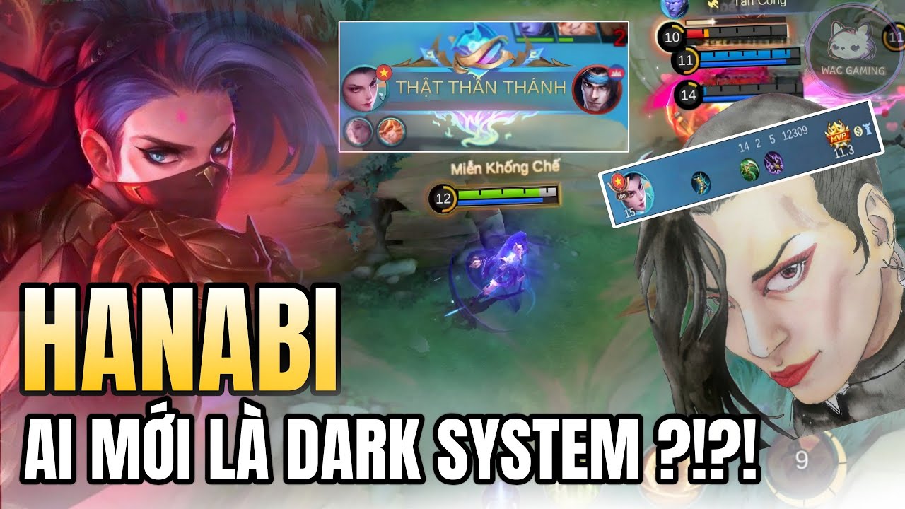 HANABI MLBB - GAMEPLAY MÙA 38 | HANABI KHÔNG HỀ YẾU – ĐỪNG ĐỔ THỪA DARK SYSTEM NỮA!!