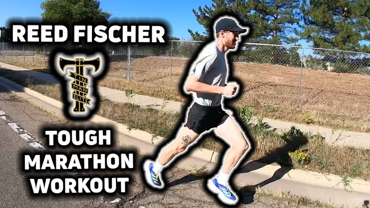 Tinman Elite's Reed Fischer Crushes Tough 20-Mile Marathon Training Session | Workout Wednesday