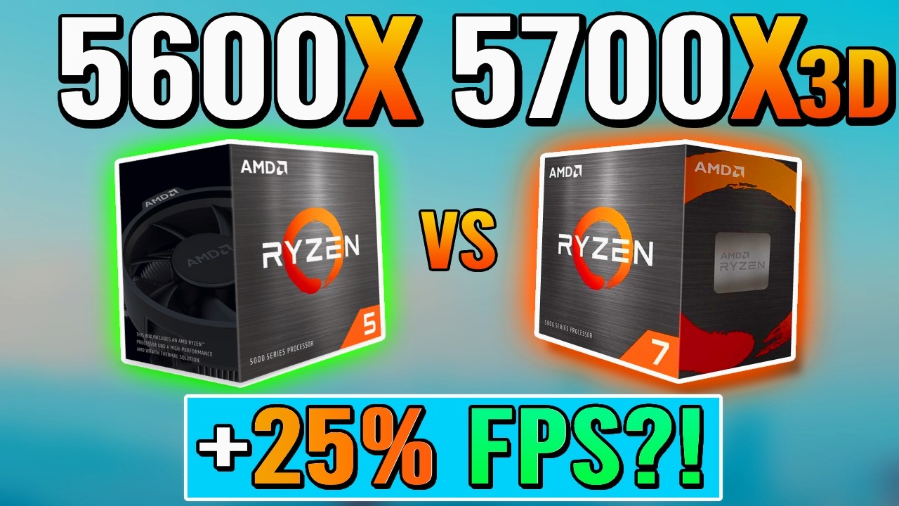 5600X vs 5700X3D – The Last AM4 Upgrade?