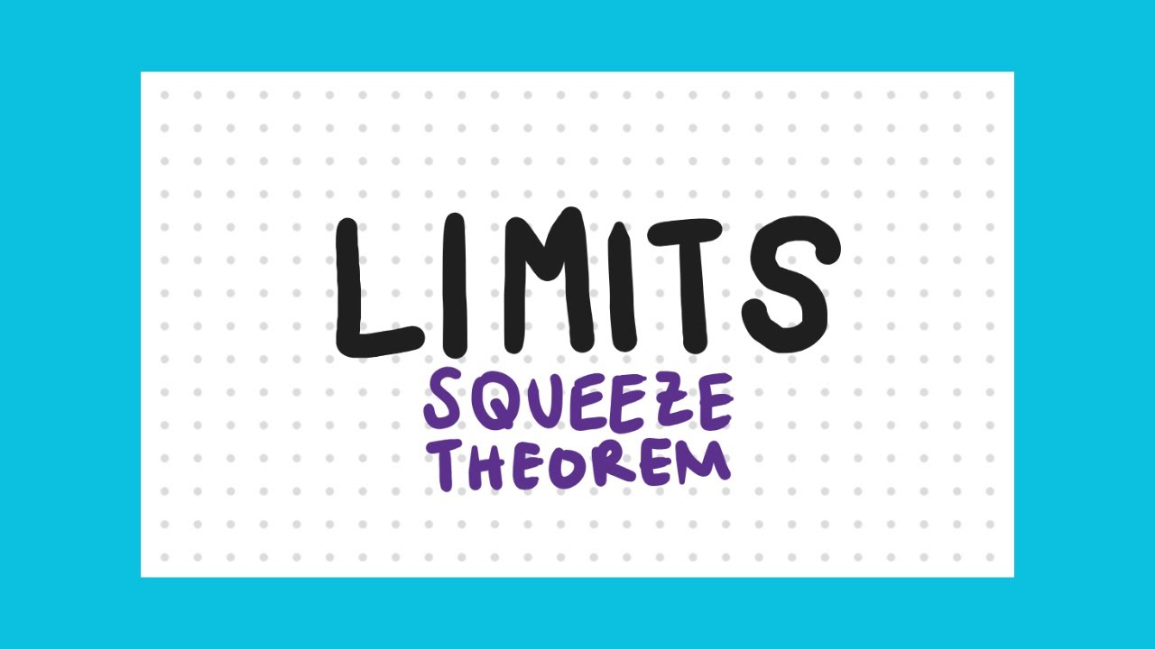 Calculus 1 - Limits: Squeeze Theorem