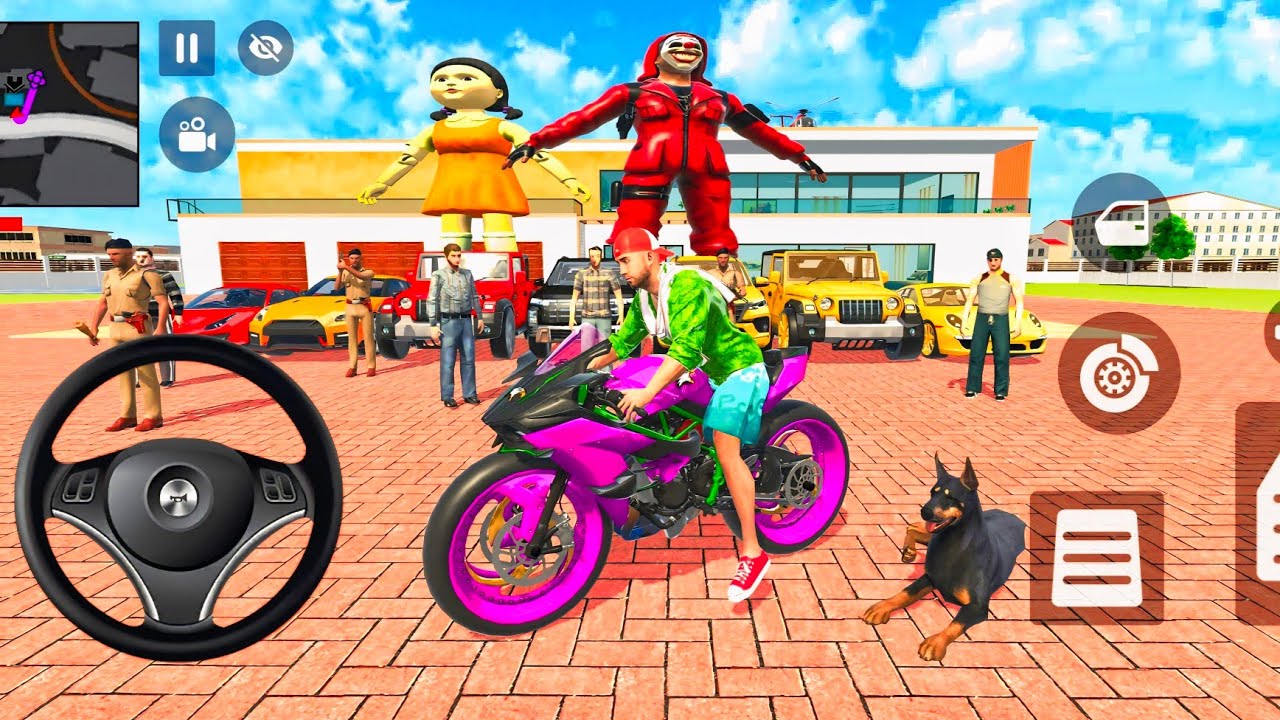 Franklin Ordered Pink Kawasaki Ninja ZX10R 😱 | Indian Theft Auto Game Android