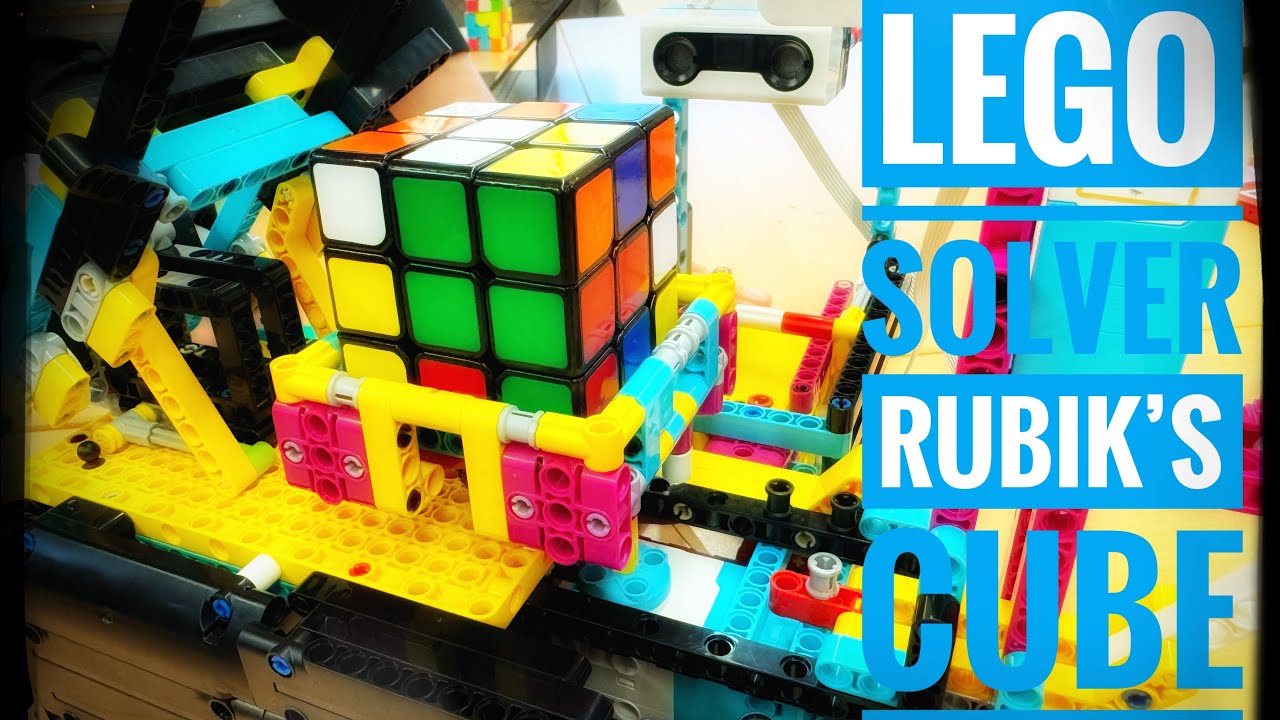 Rubik’s cube LEGO solver