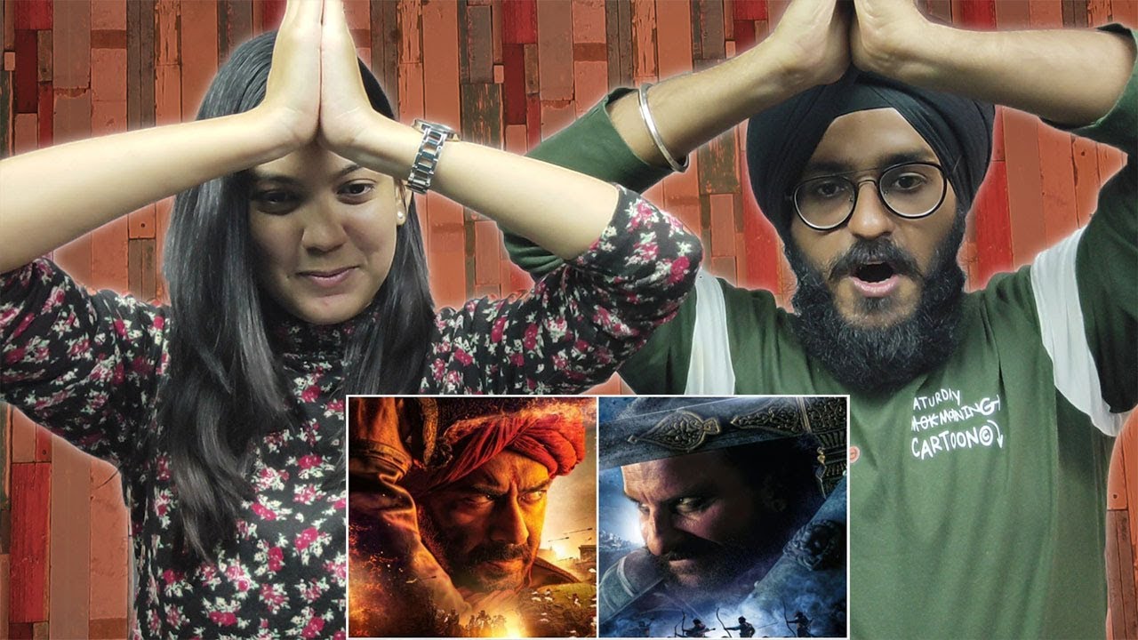 Tanhaji: The Unsung Warrior Trailer REACTION | Ajay D, Saif Ali K, Kajol | Om Raut | Parbrahm Singh