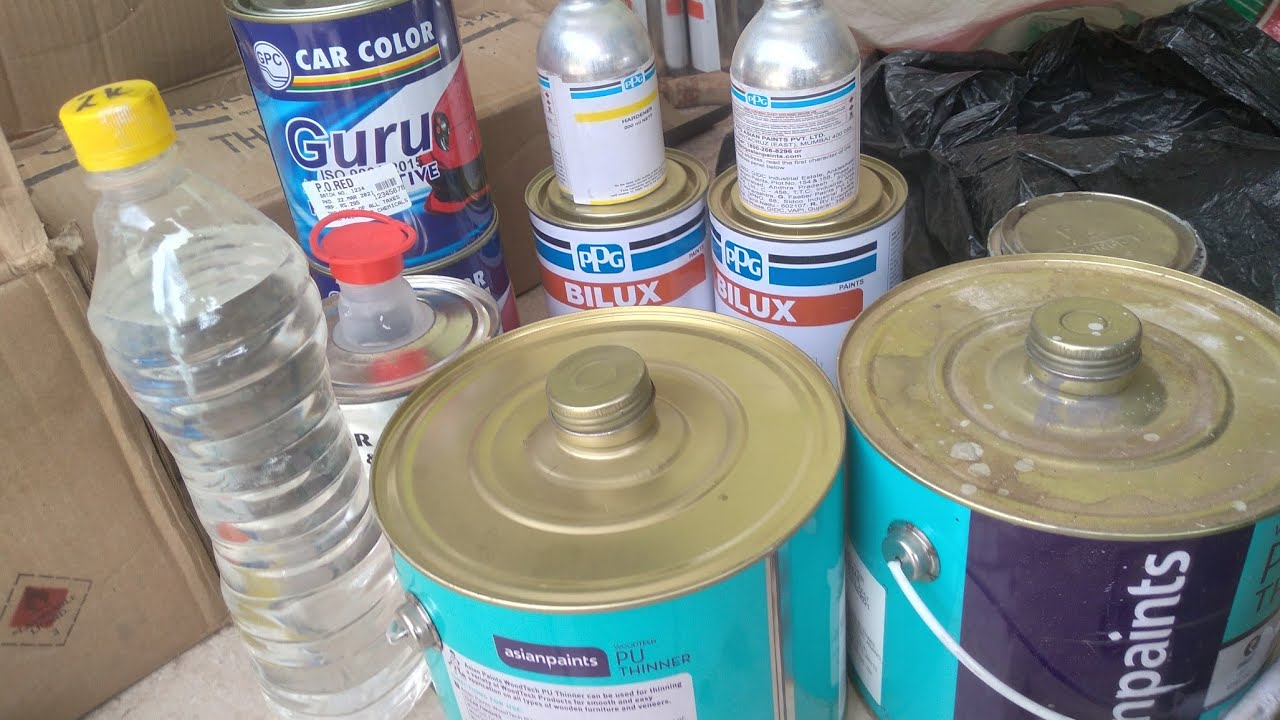 Pu paint material detail|| pu wood &metal paint