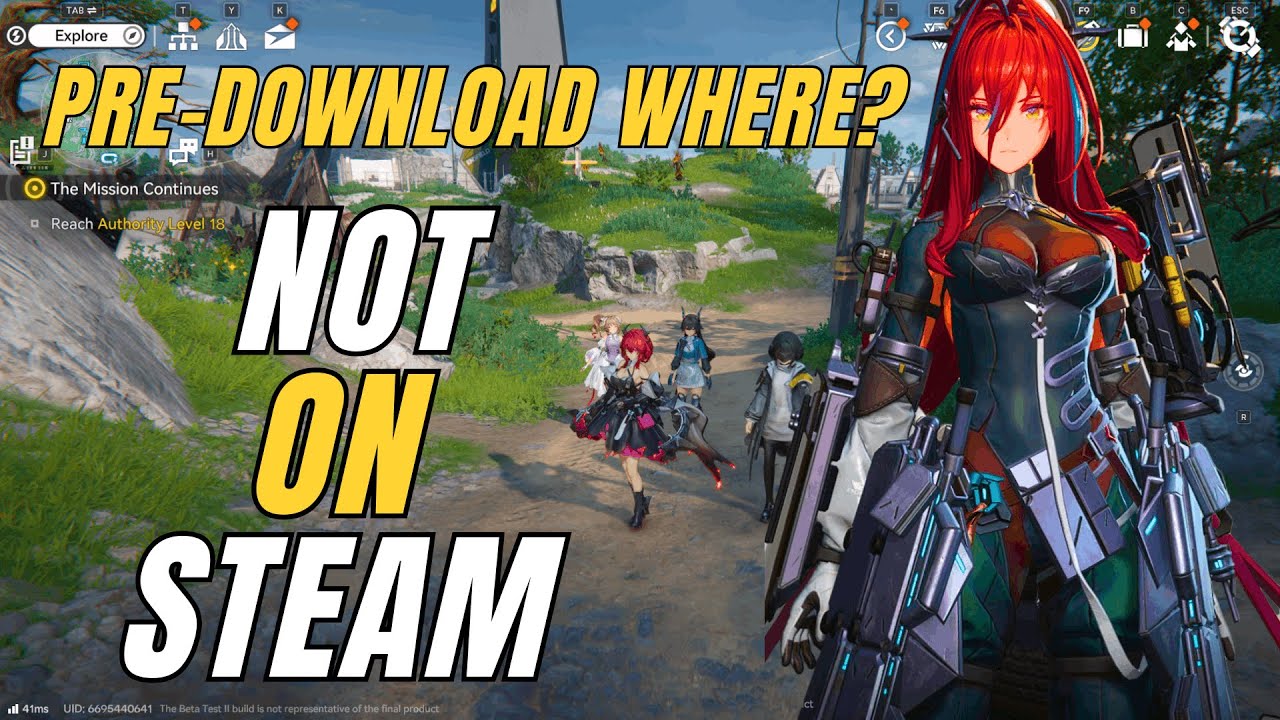 ARKNIGHTS ENDFIELD Steam Release Not Available - PRE-DOWNLOAD Platform Guide - PC/Mobile/Android/iOS