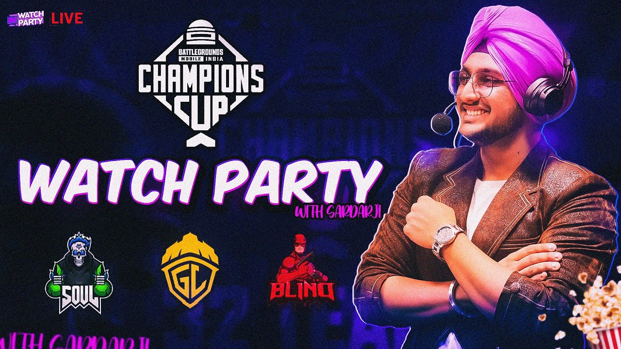 Nodwin x rooter Champions cup Watchparty aisi kro 4 Team Jeet jae