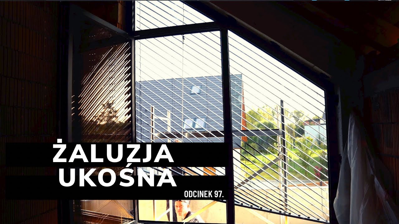 ŻALUZJE FASADOWE do OKIEN TR&Oacute;JKĄTNYCH!