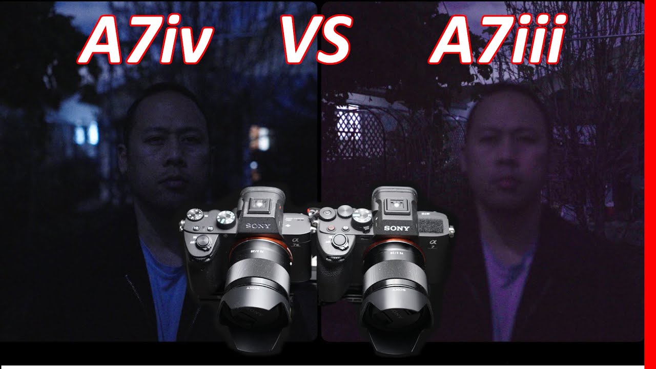 Sony A7iv vs A7iii Extreme Low Light Comparison
