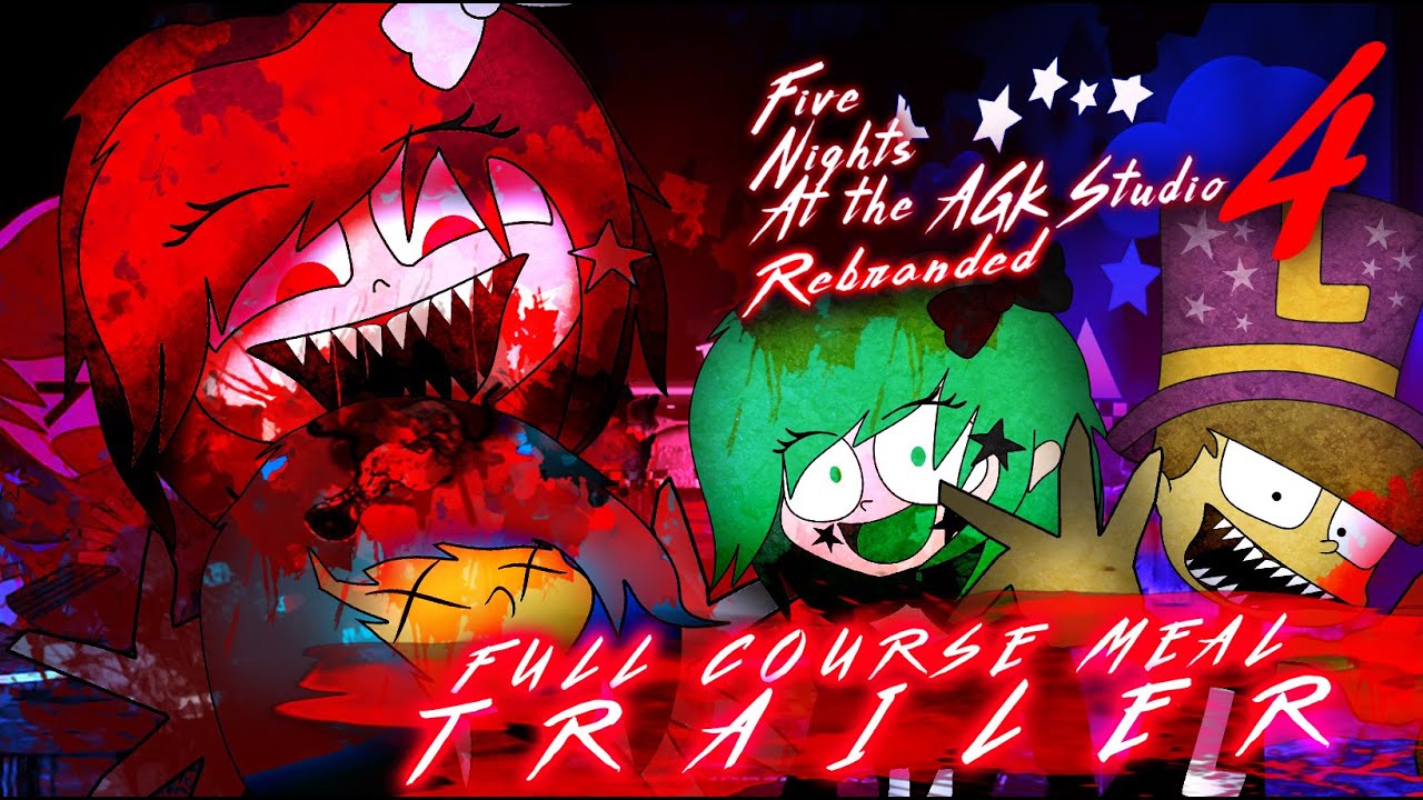 Five Nights at The AGK Studio 4 Rebranded: Full Course Meal Trailer
