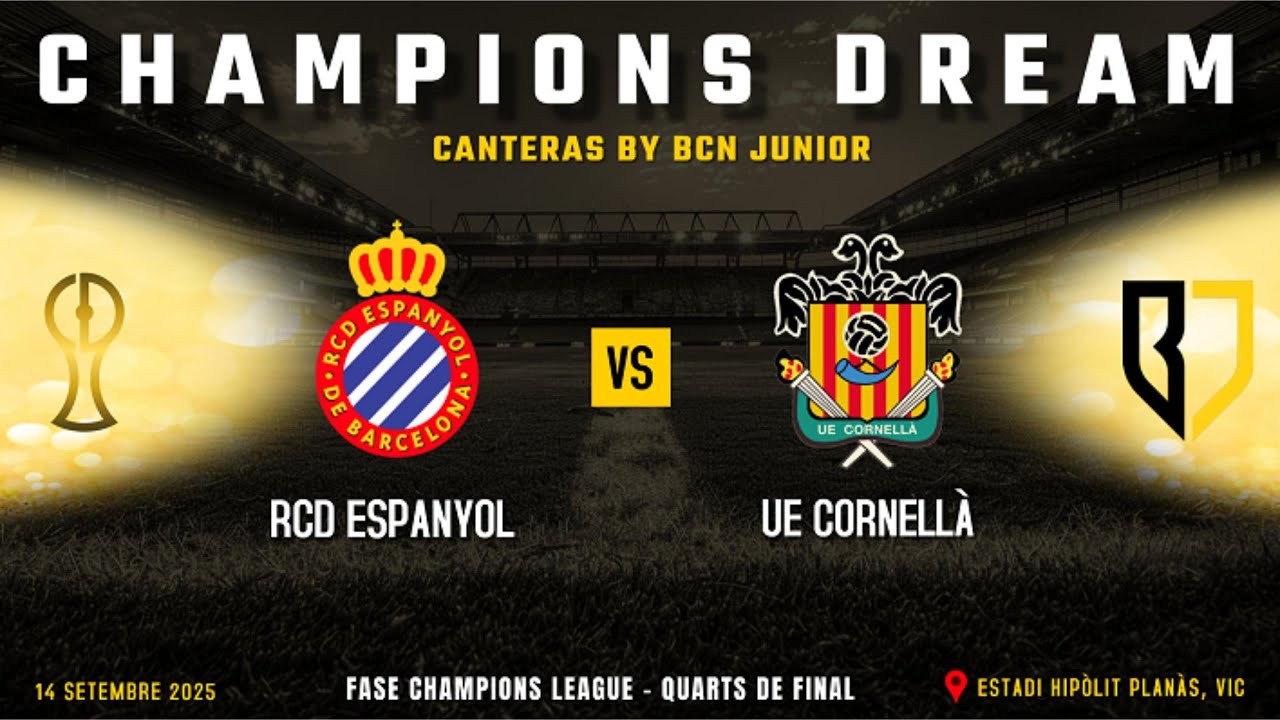 RCD ESPANYOL vs UE CORNELLÀ S10 (Champions Dream)