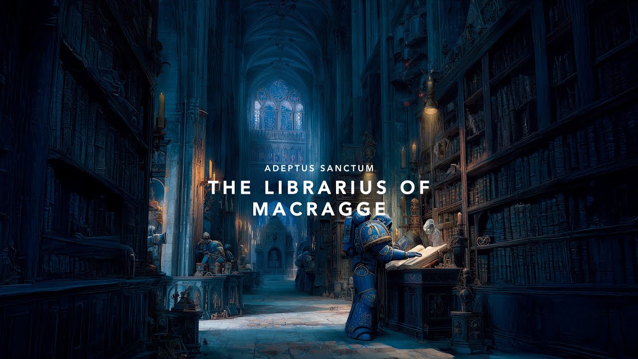 The Librarius of Macragge | Warhammer 40k Ambience | 1 Hour of Grimdark Music