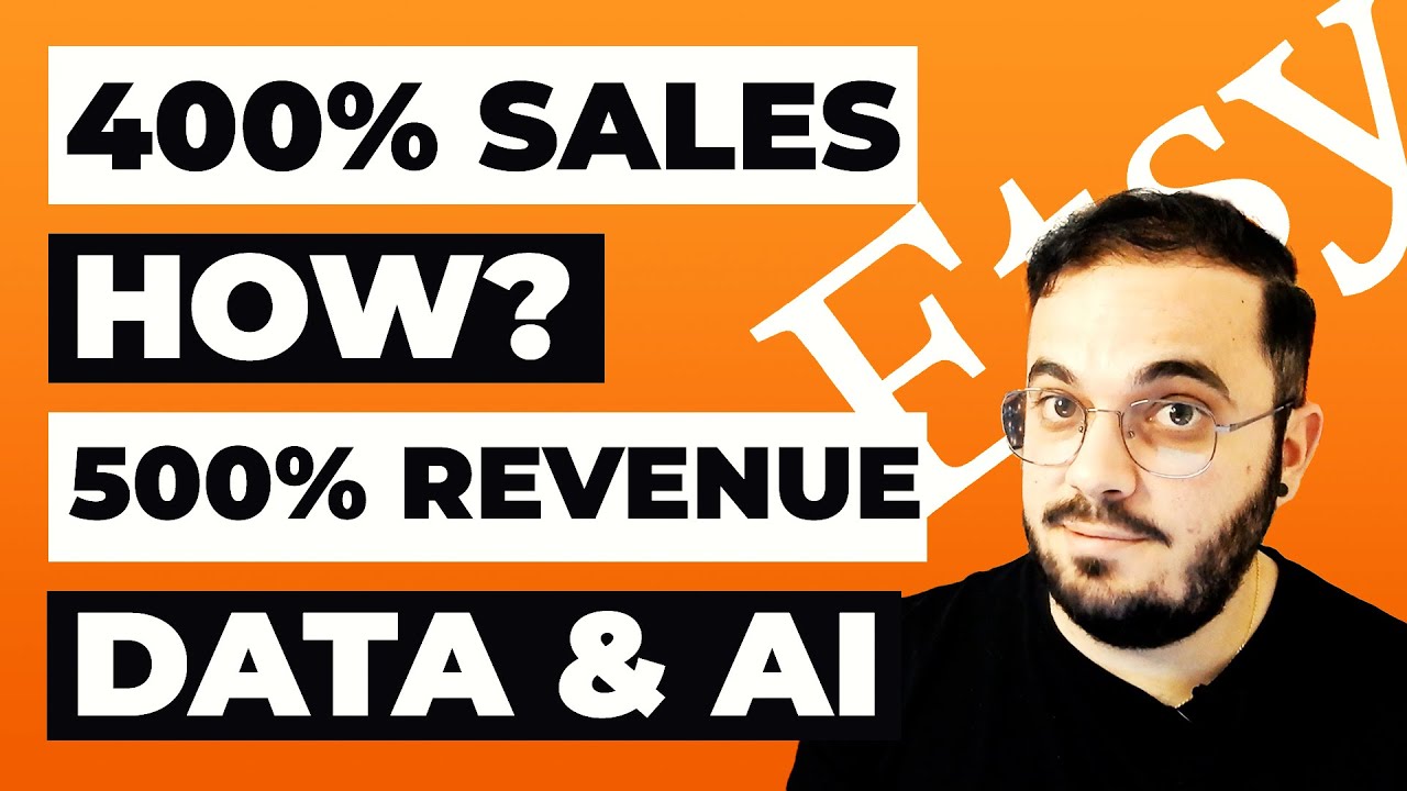I did THIS to 4X my SALES on Etsy using Data & AI
