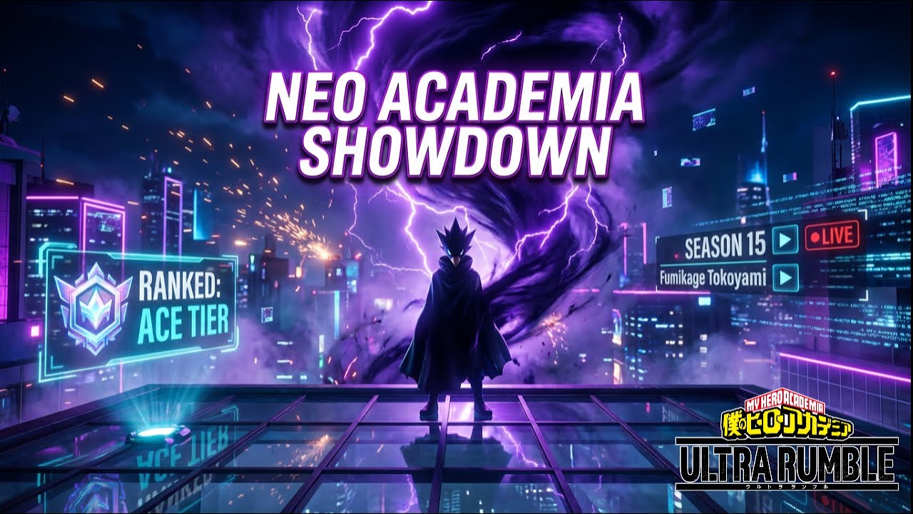 TOKOYAMI IS TOP TIER | Season 15 Ranked [Neo Academia Map] MHUR