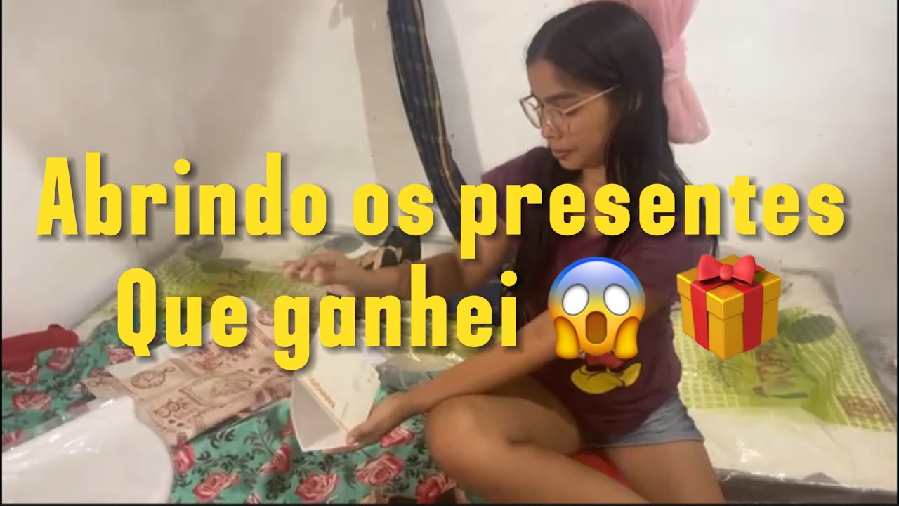 Mãe de 21 anos que vive no topo da serra. Abrindo os presente que eu ganhei 😱🎁💝@ElizeuSilvaTV 