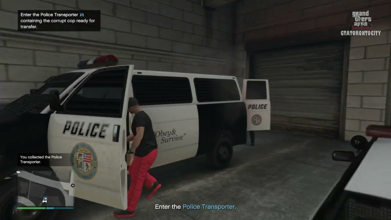 GTA V - Online GTATORONTOCITY - Dispatch Work - Protective Custody (PS5 Pro)