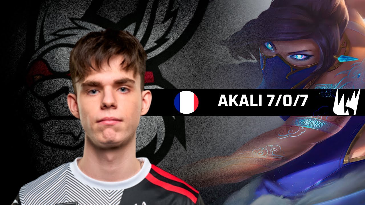 Highlights MSF Vetheo with Akali - LEC Spring 2022