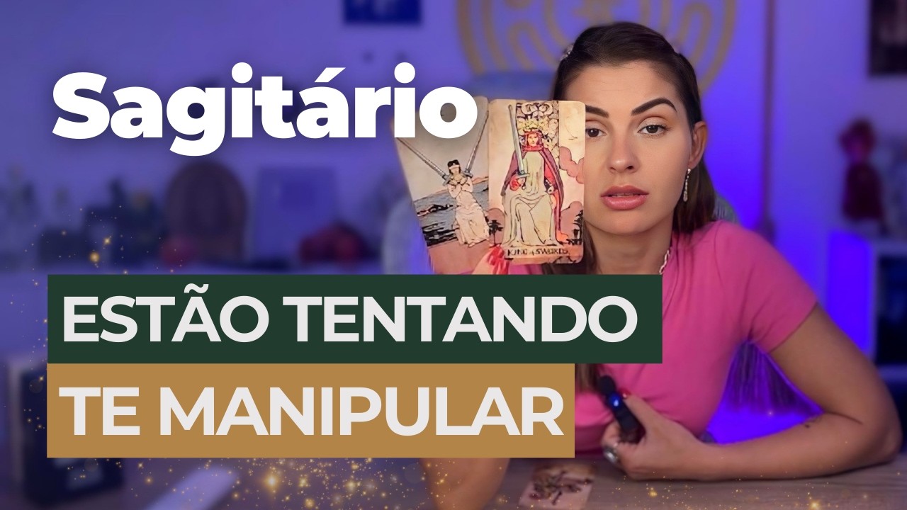 SAGITÁRIO ♐️: ABRA OS OLHOS ESTÃO USANDO SUA FRAGILIDADE PARA TE DESVIAR DO SEU VERDADEIRO CAMINHO
