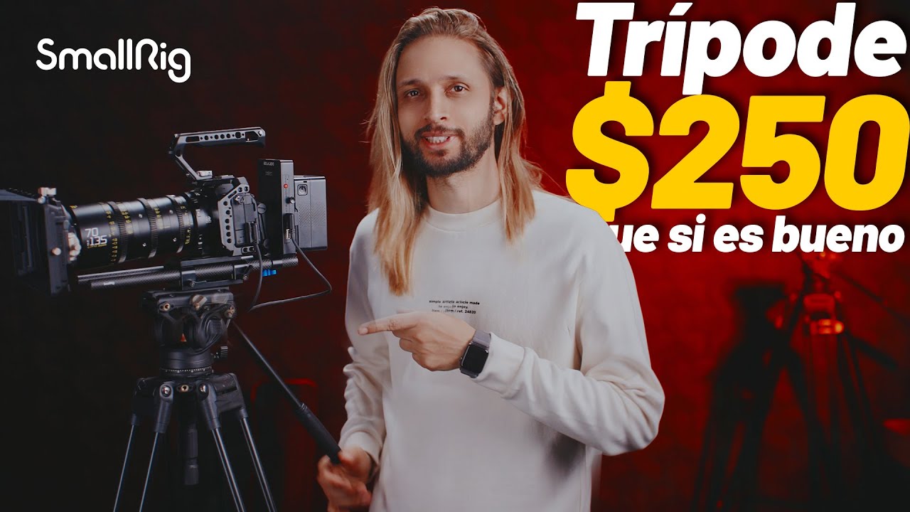 BUEN Trípode/Cabezal ECONÓMICO para VIDEO - SmallRig Freeblazer AD-80