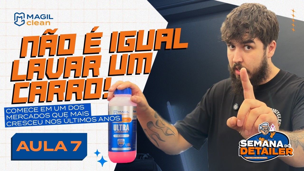 AULA 07 | DETALHAMENTO DE MOTOS, COMO FAZER? - SEMANA DO DETAILER