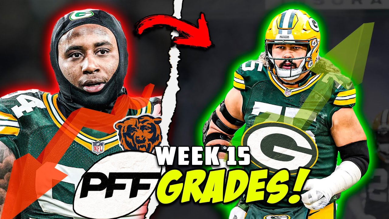 Reacting to Packers PFF Grades in LOSS vs Bears... Brutal!!